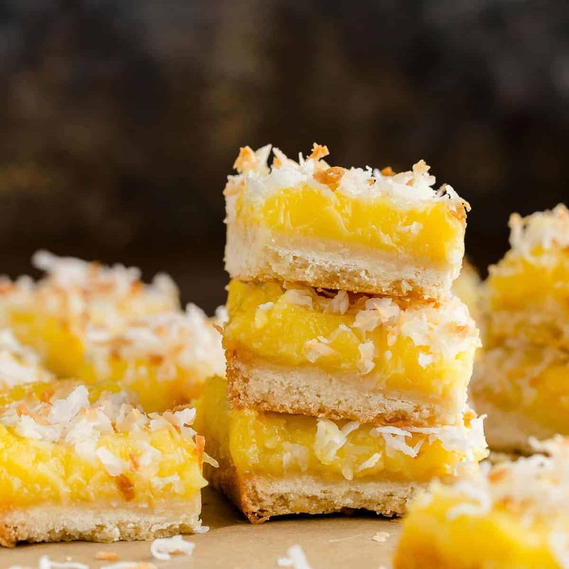 Zesty Lemon Coconut Squares
