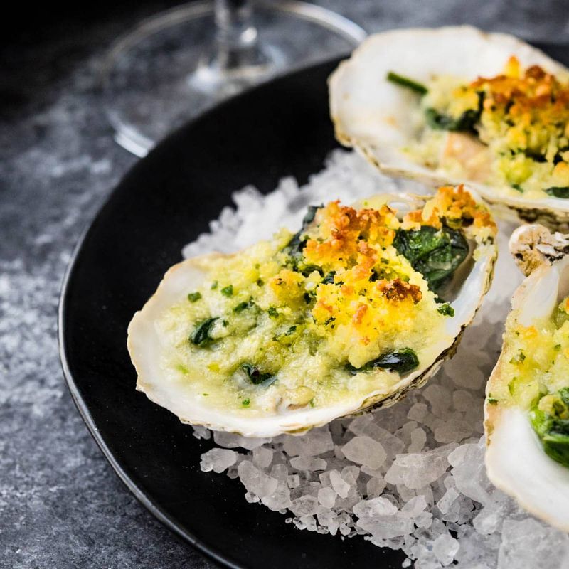Oysters Rockefeller