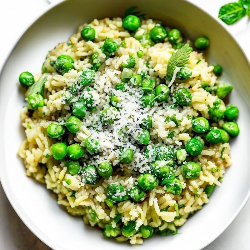 Minted Pea Risotto