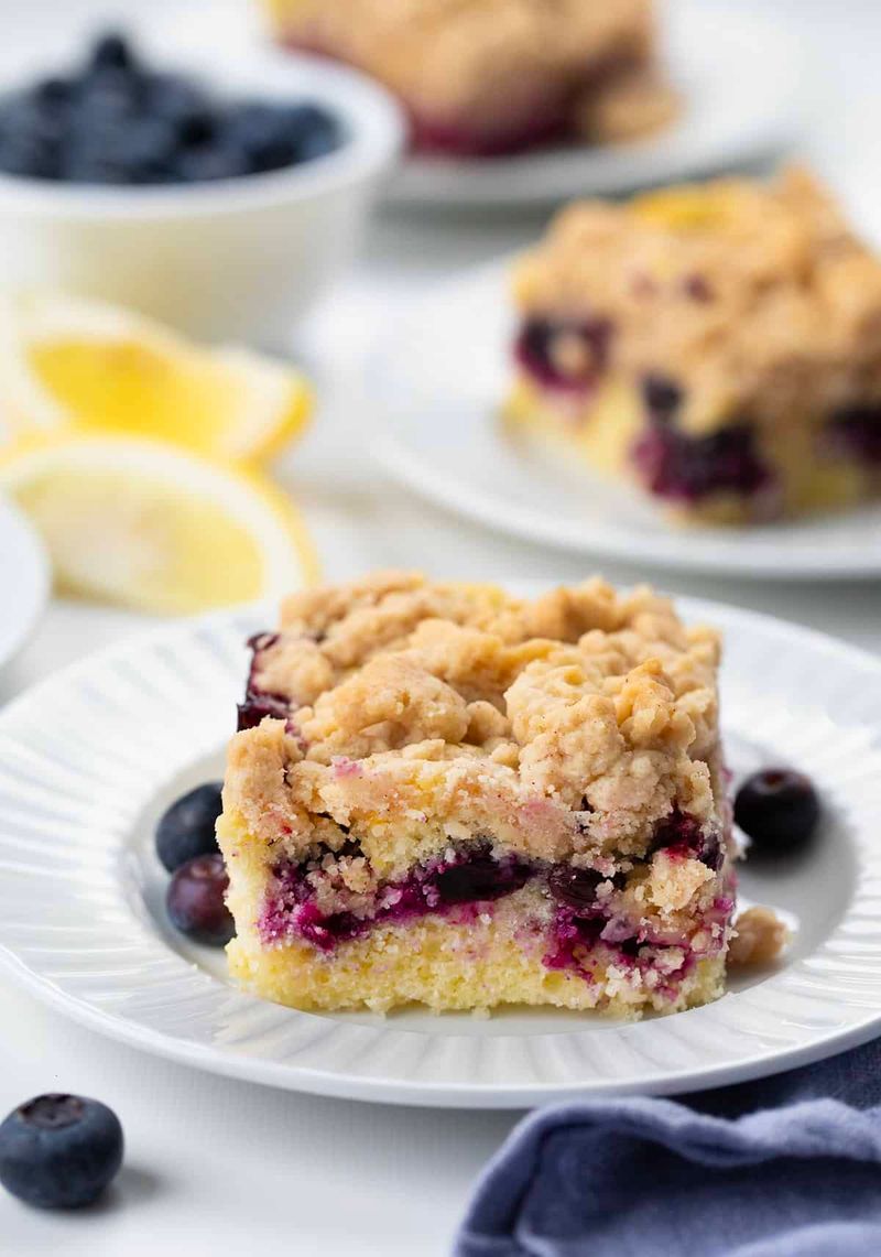 Blueberry Lemon Crumble