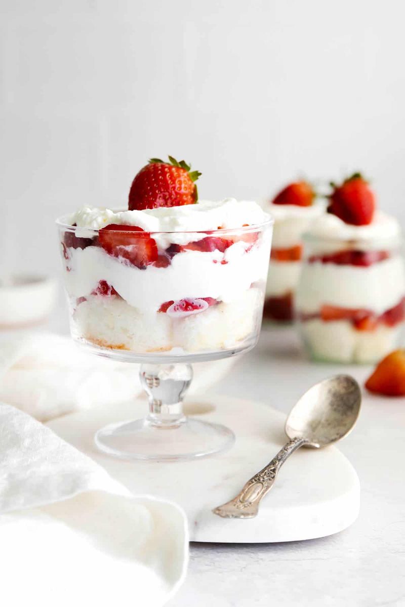 Strawberry Shortcake Trifles