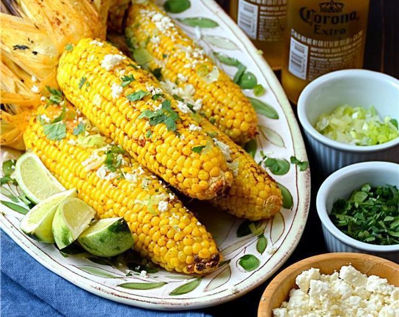 Grilled Corn With Chili-Lime Butter