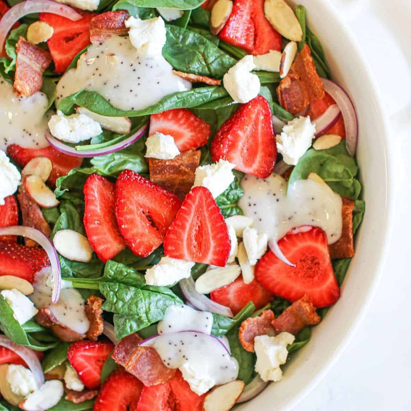 Strawberry Balsamic Salad