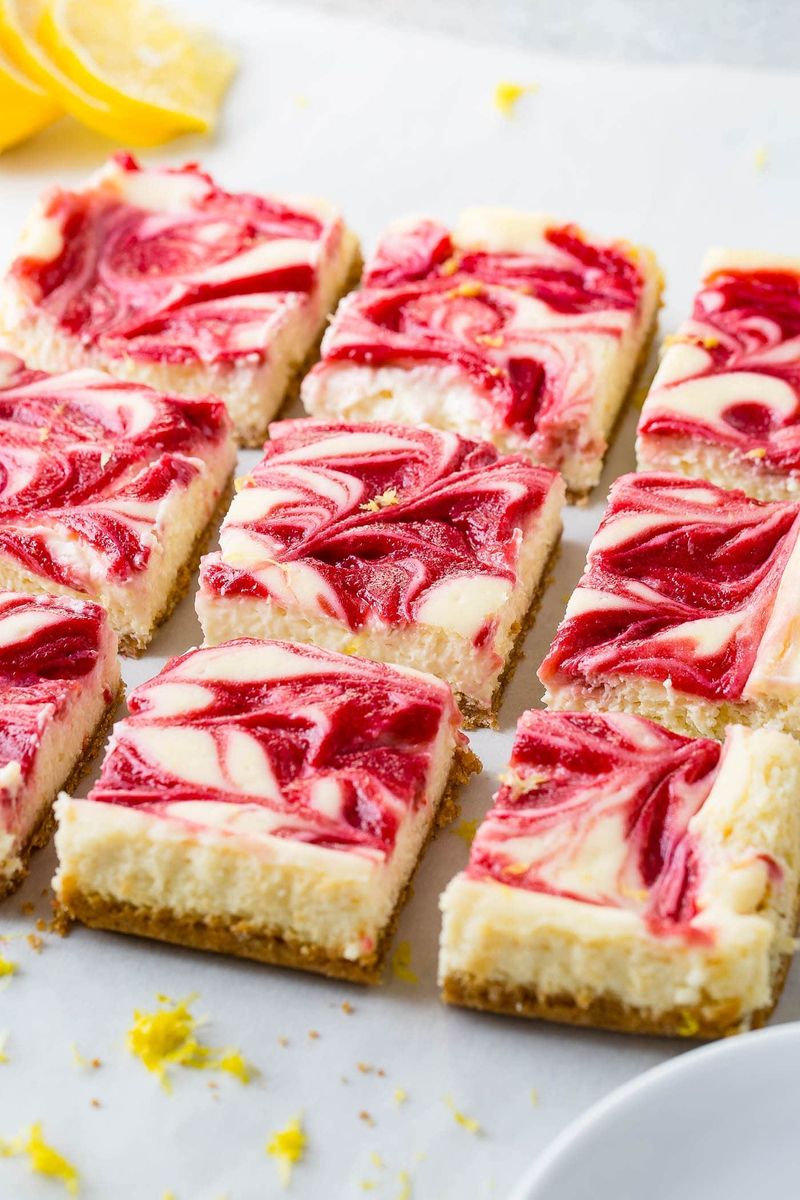 Tangy Raspberry Lime Squares
