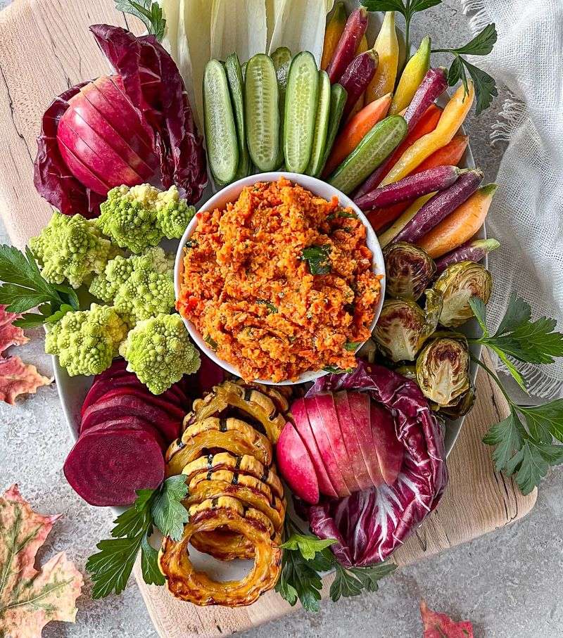 Veggie Platter With Dip