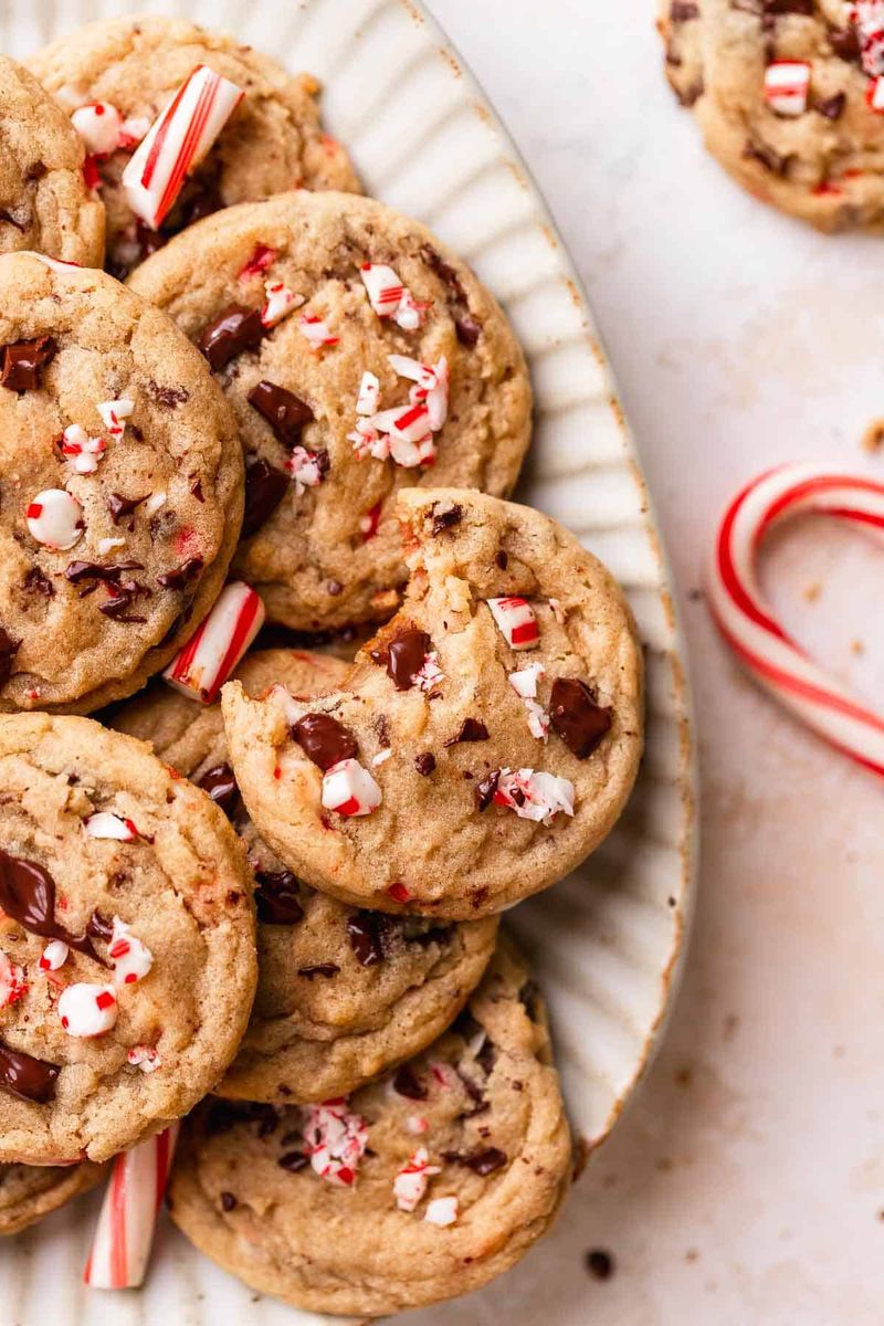 Mint Chocolate Chip Cookies