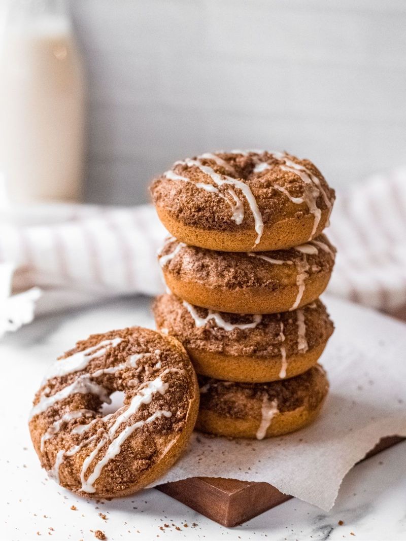 Brown Sugar Cinnamon Roll Donuts