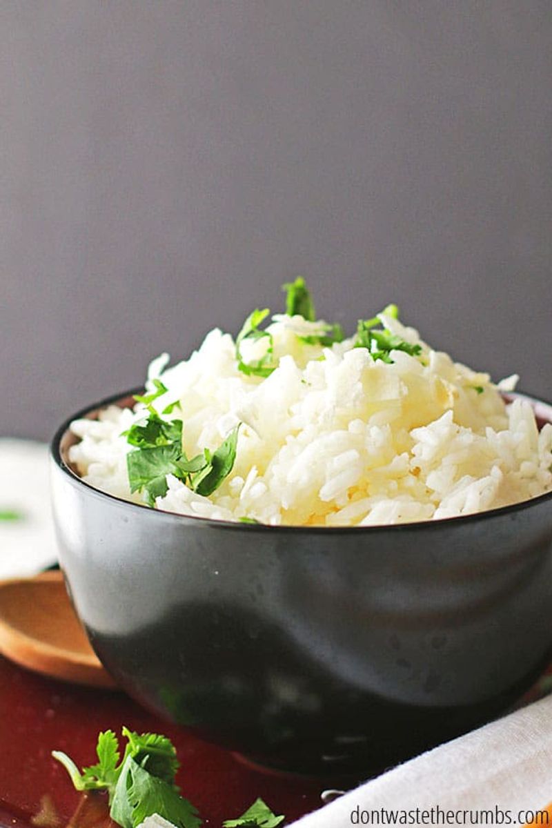 Tropical Coconut Rice
