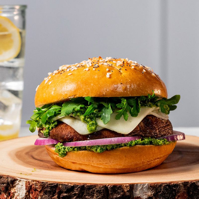 Portobello Mushroom Burgers