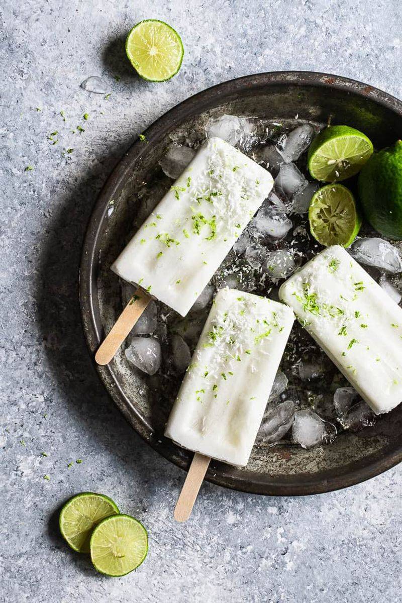 Coconut Lime Popsicles