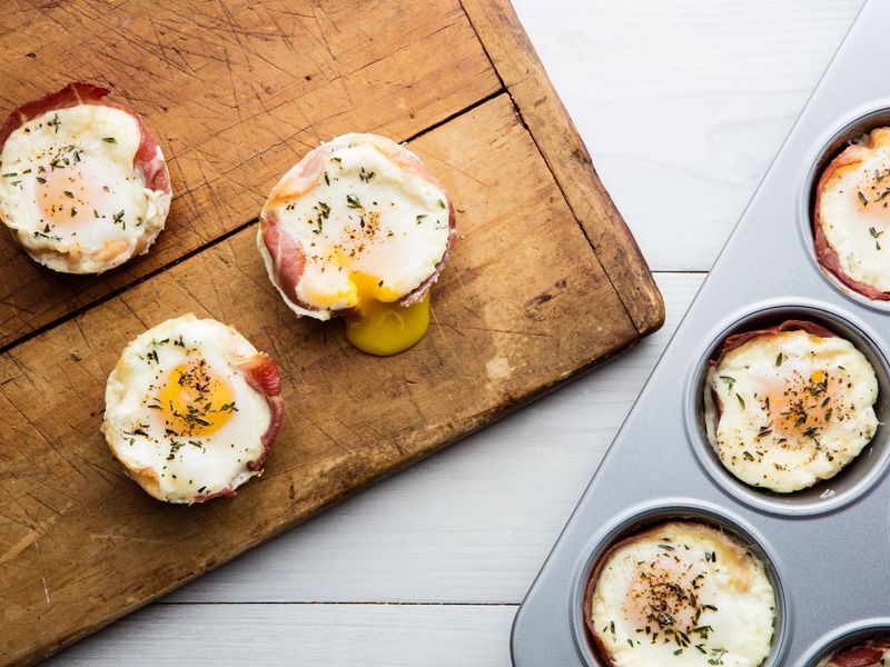 Prosciutto Egg Cups