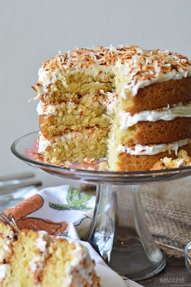 Coconut Rum Cake