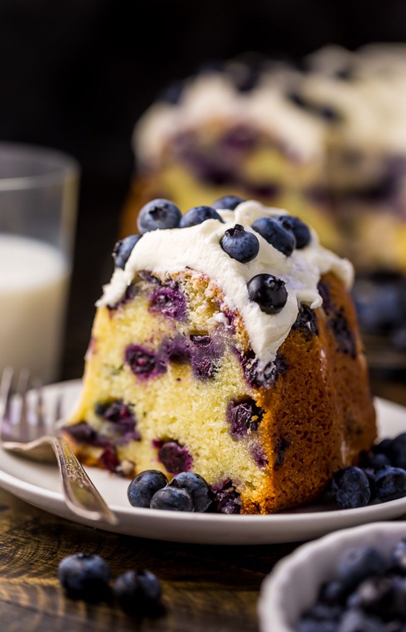 Blueberry Yogurt Bundt