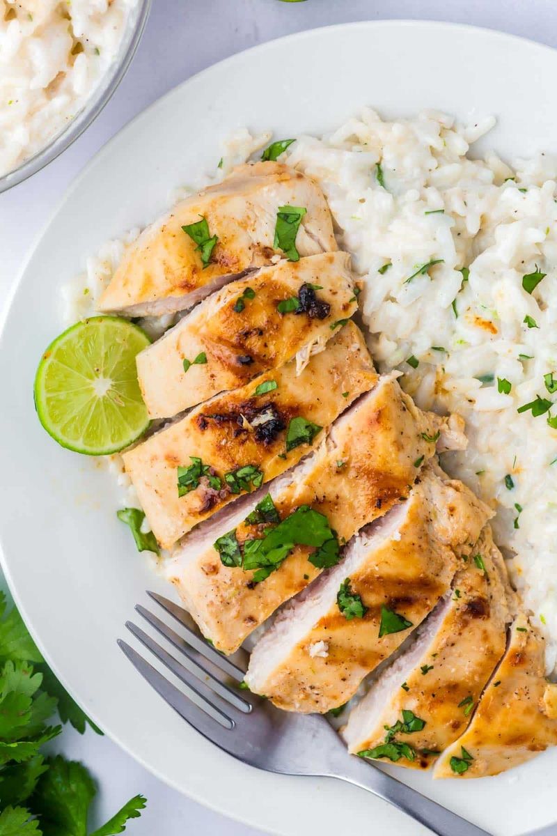 Coconut Lime Grilled Chicken