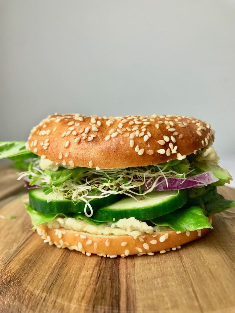 Vegan Bagel And “Cream Cheese” Spread