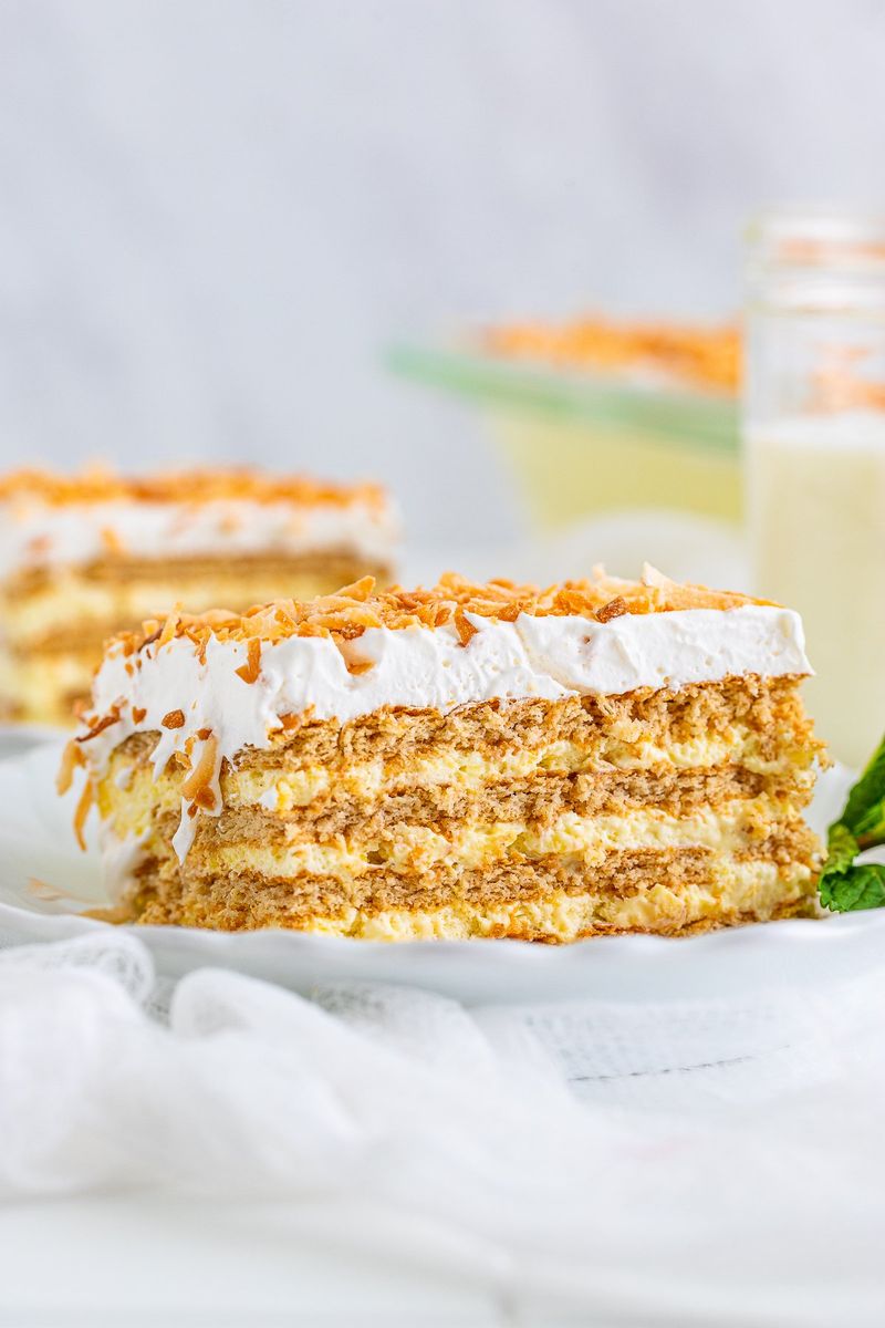 Coconut Cream Icebox Cake