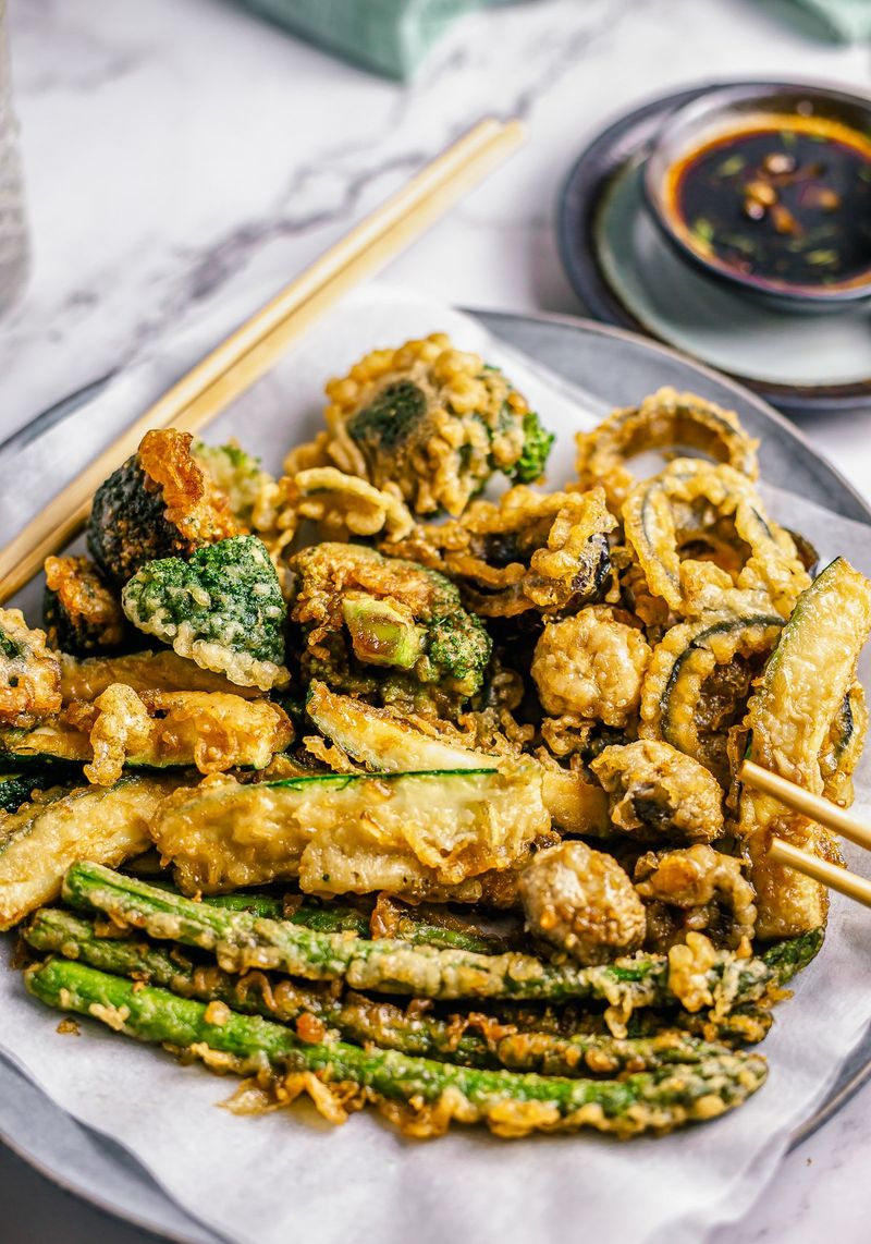 Crispy Tempura Vegetables