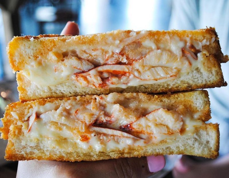 Connecticut's Lobster Grilled Cheese Luxury