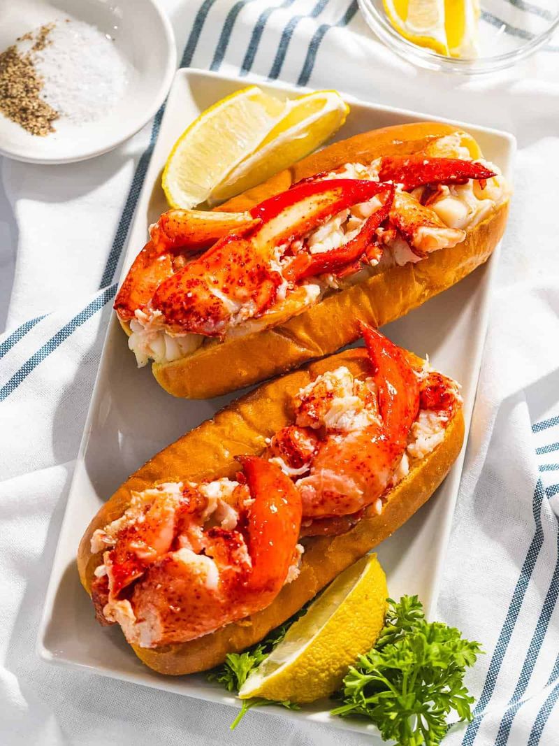 Connecticut's Hot Buttered Lobster Roll