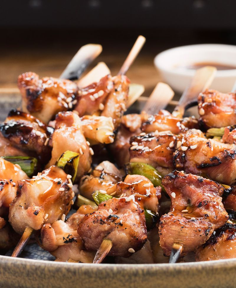 Sizzling Yakitori Skewers
