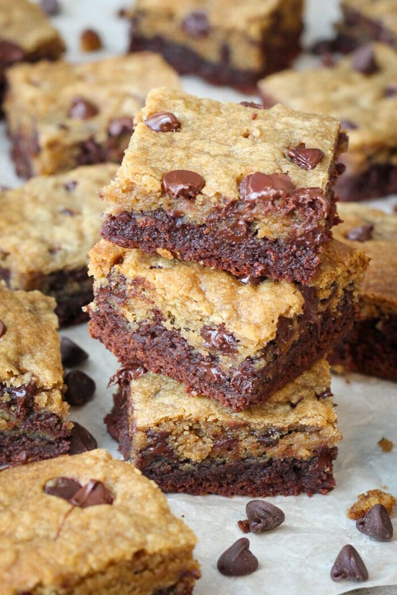 Cookie Brownie Bars
