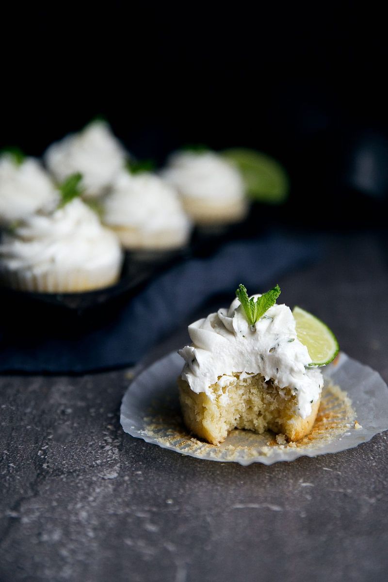 Coconut Lime Mojito Cakes