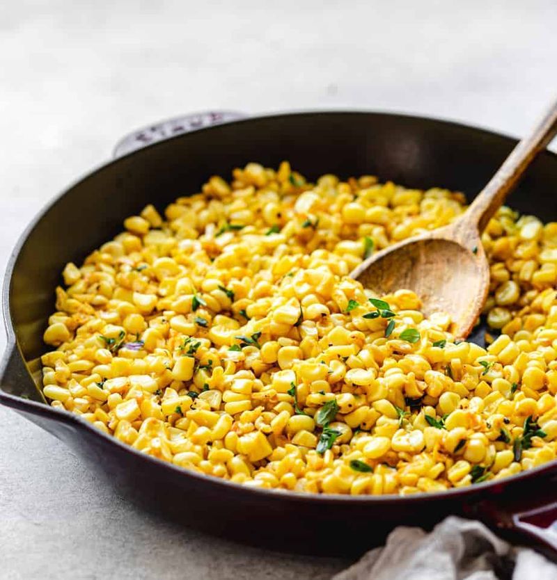 Buttery Skillet Corn