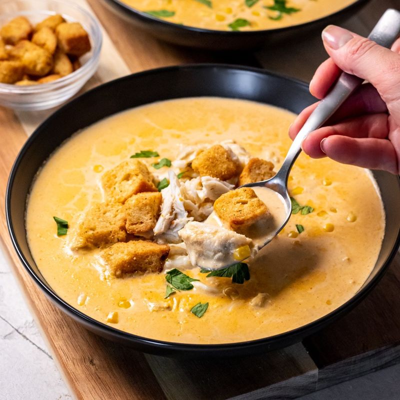 Corn & Crab Bisque