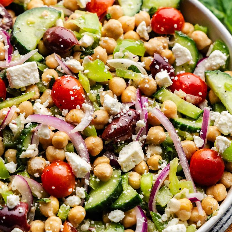 Mediterranean Chickpea Salad