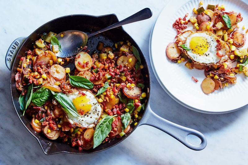Corn And Potato Hash
