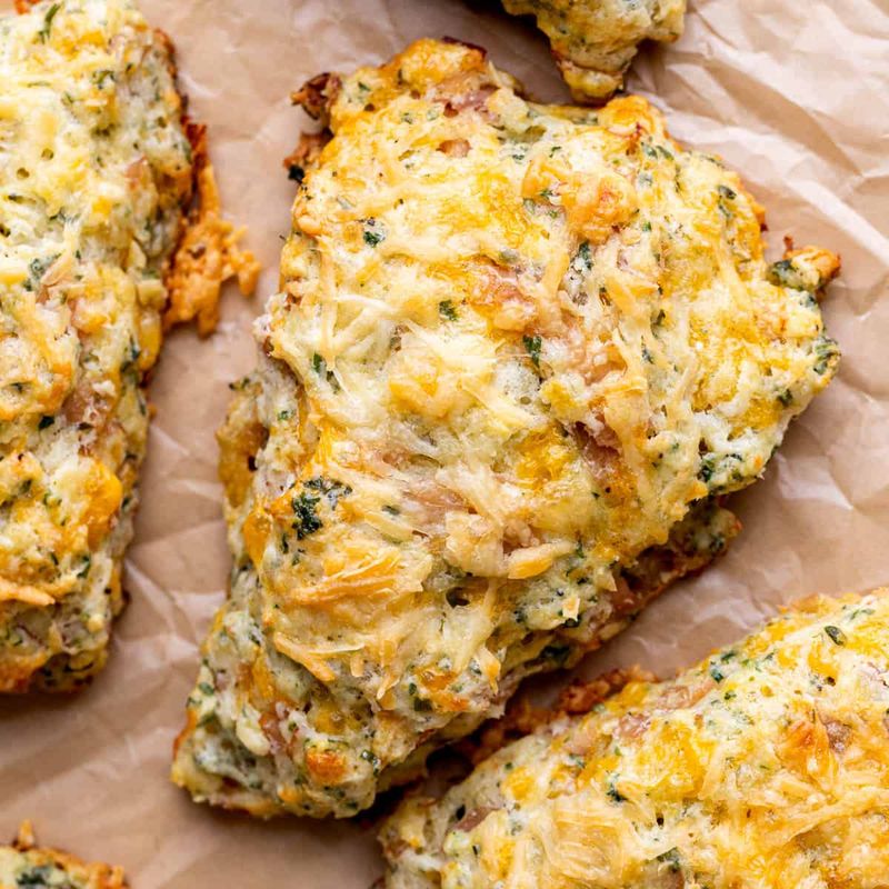 Ham And Cheese Breakfast Scones