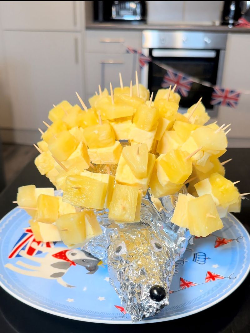 Cheese And Pineapple Hedgehog