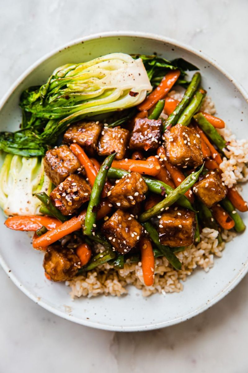 Tofu Vegetable Stir-Fry