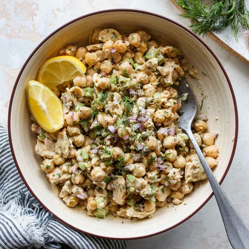Protein-Packed Chickpea Salad