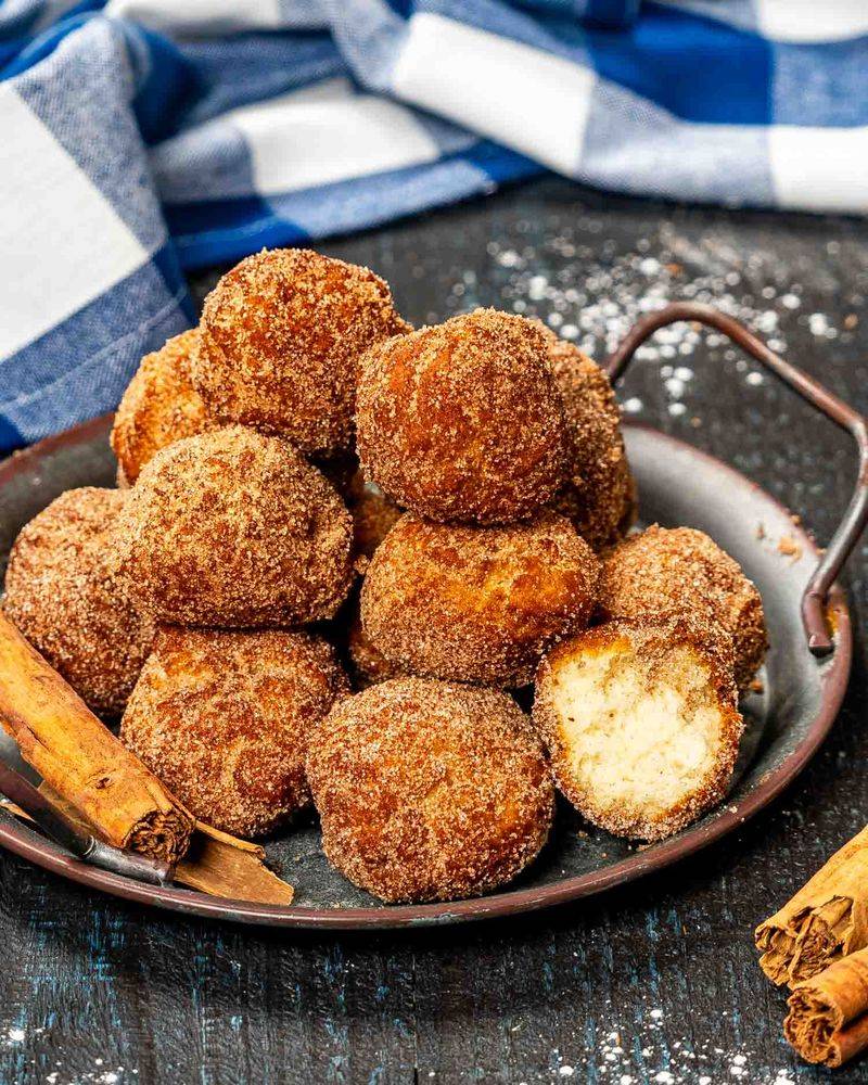 Gluten-Free Cinnamon Donut Holes