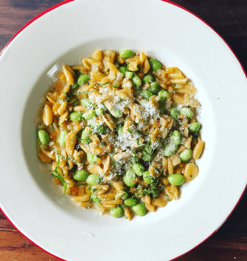 Fava Bean And Pecorino Cavatelli