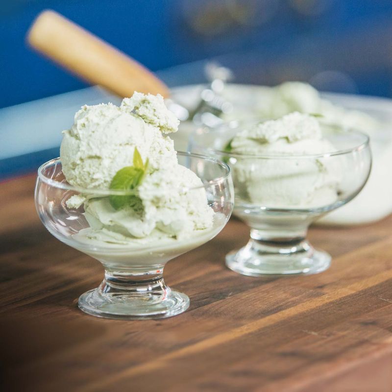 Whip Up Basil Ice Cream