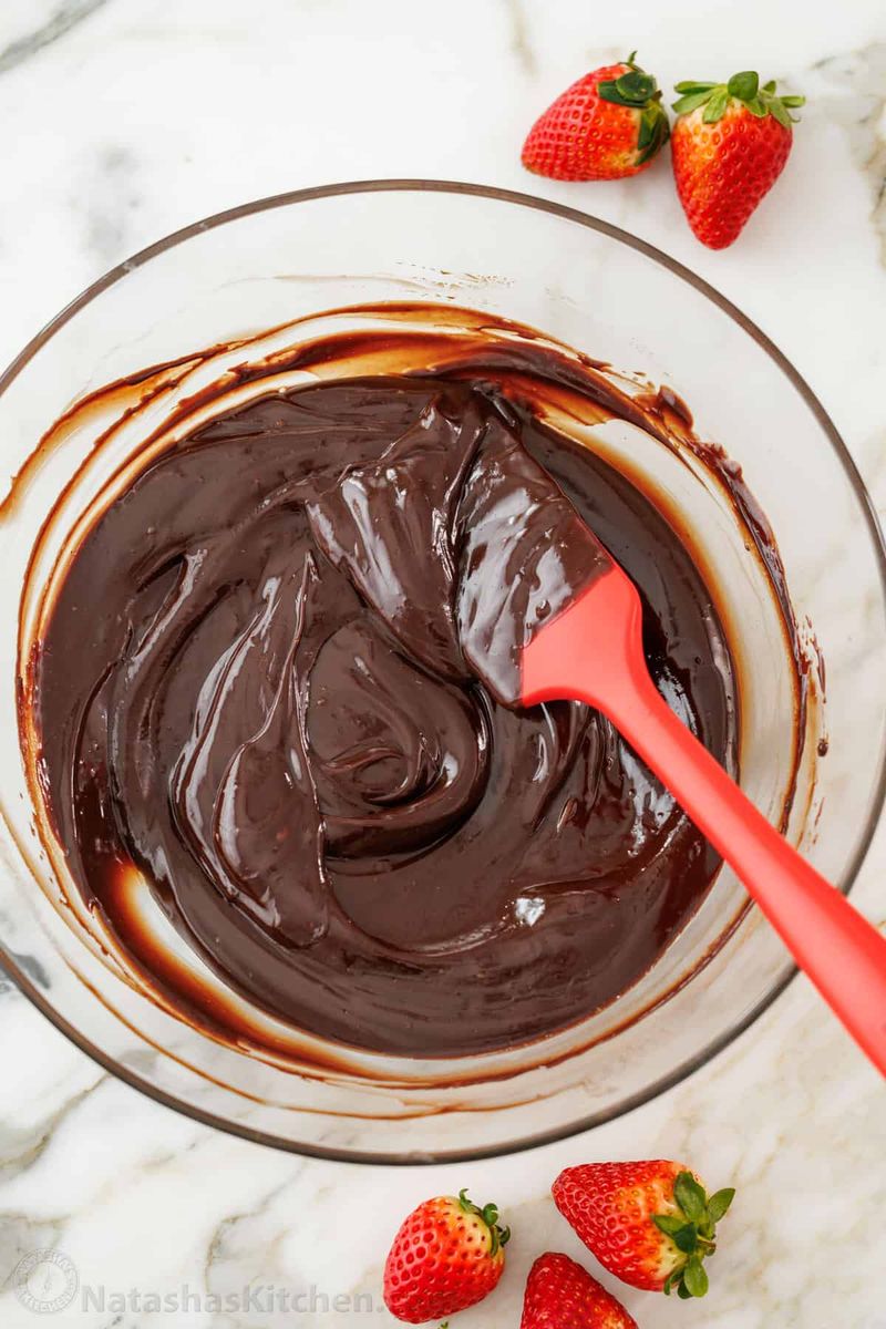 Chocolate Ganache Glaze