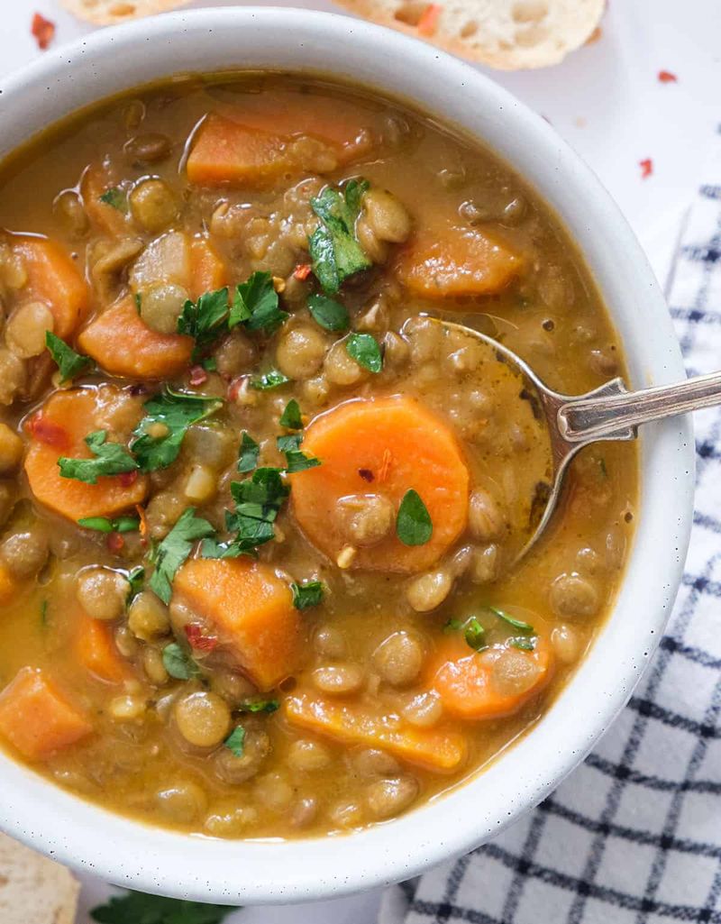 Lentil Soup With Carrots