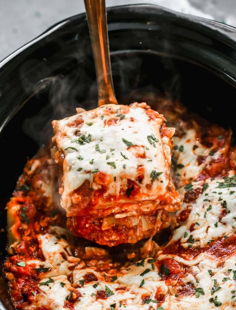 Slow Cooker Lasagna