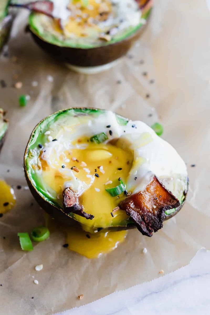Stuffed Breakfast Avocados