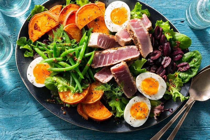 Nicoise Salad With Tuna And Olives