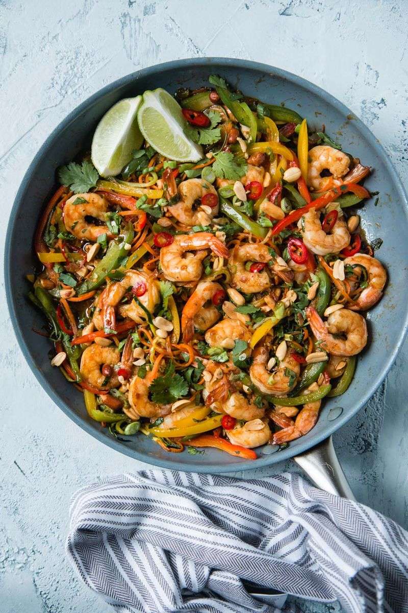 Prawn And Vegetable Stir-Fry