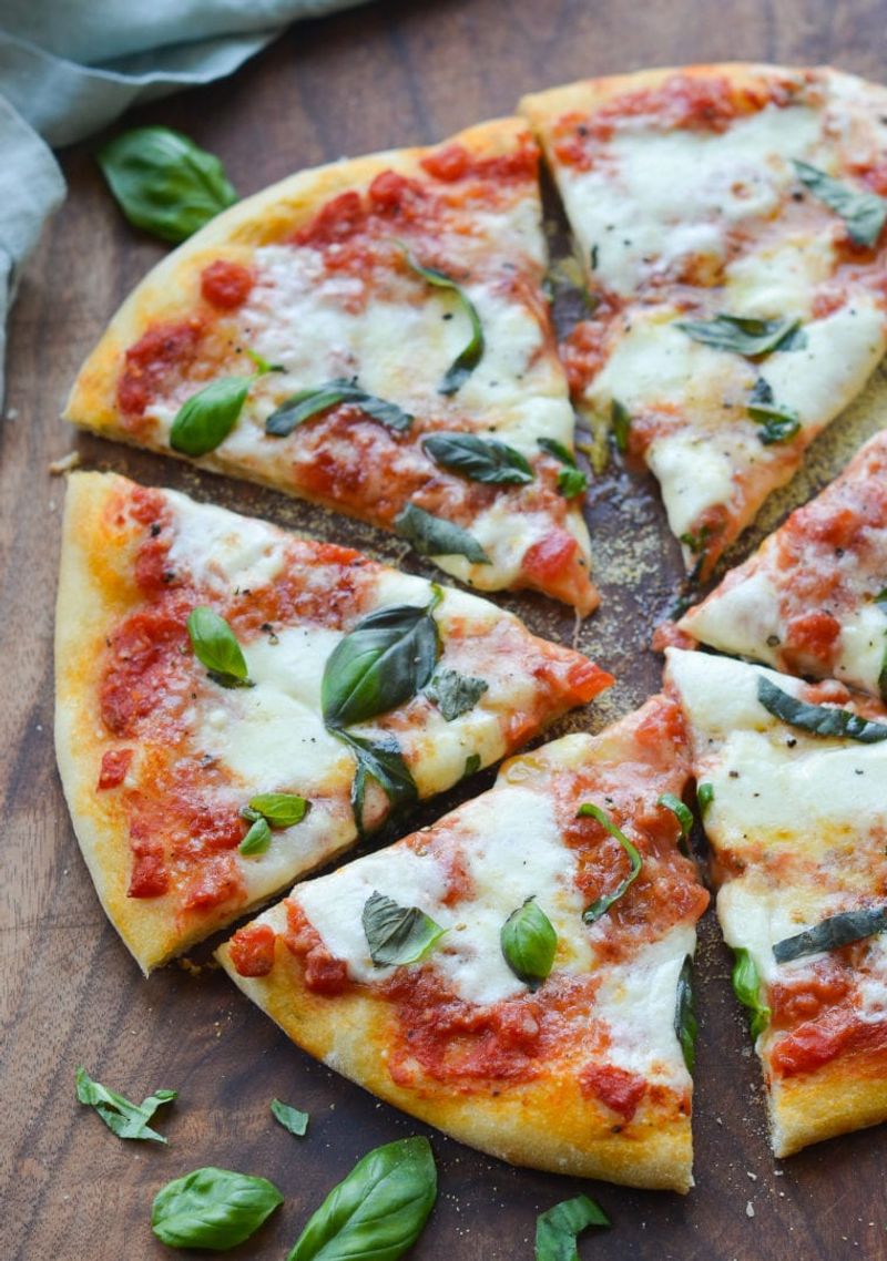 Homemade Margherita Pizza