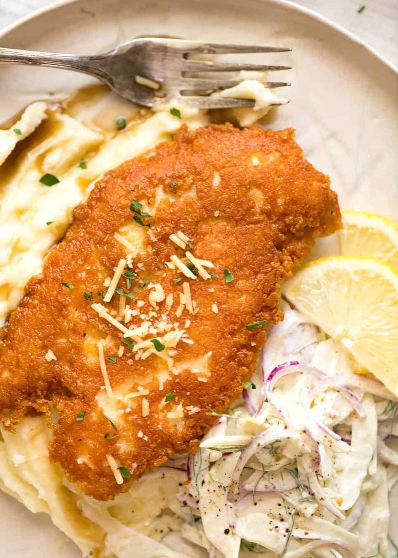 Parmesan-Crusted Chicken Cutlets