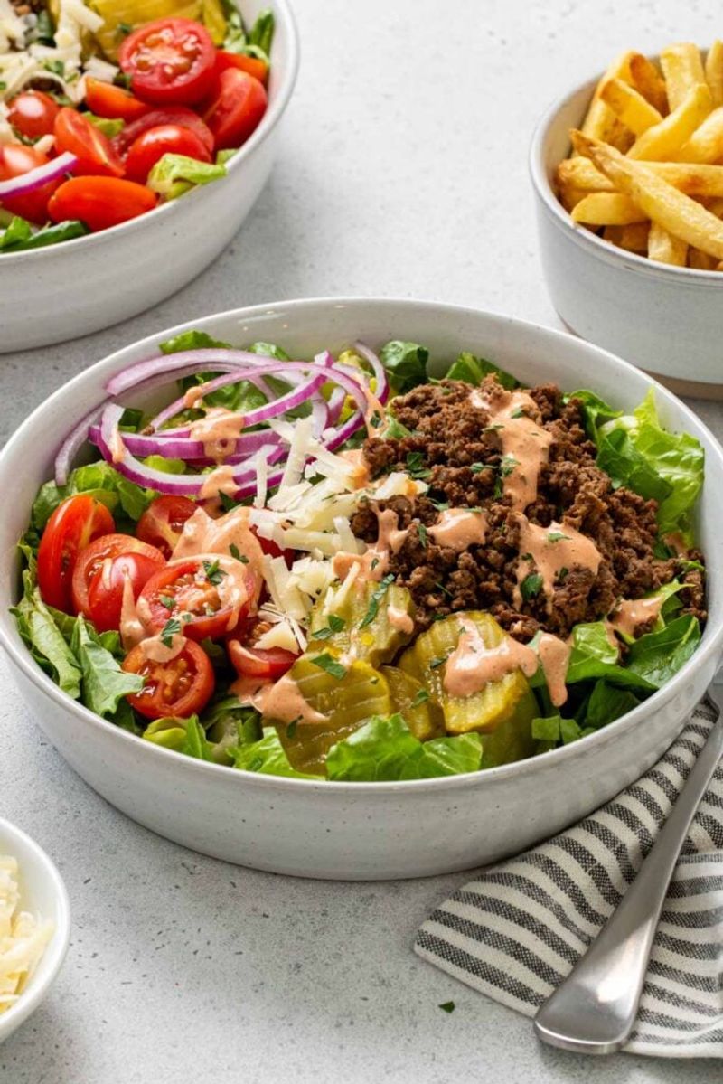 Ultimate Veggie Burger Bowls