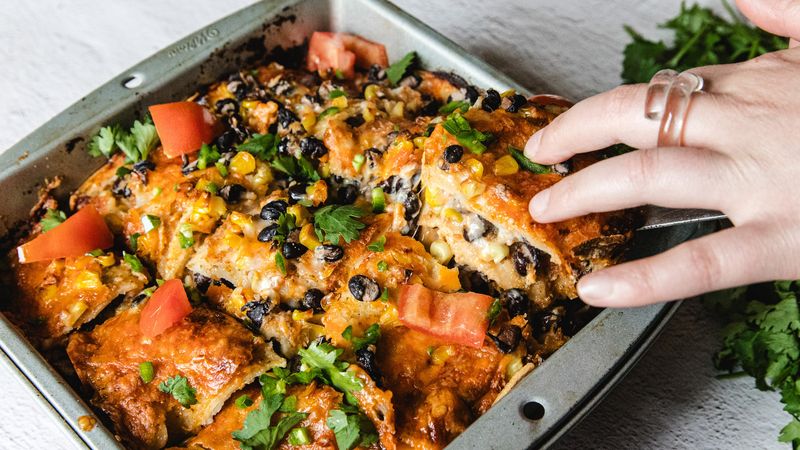 Mexican Black Bean And Corn Casserole