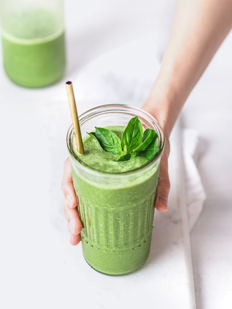 Blend Basil Smoothies