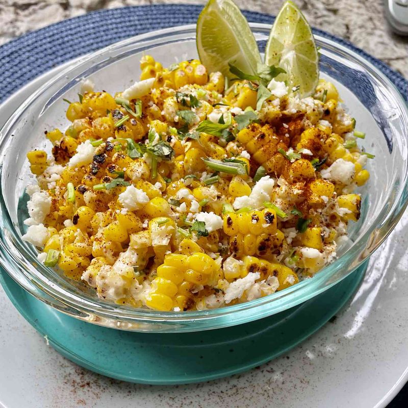 Mexican Street Corn Off The Cob