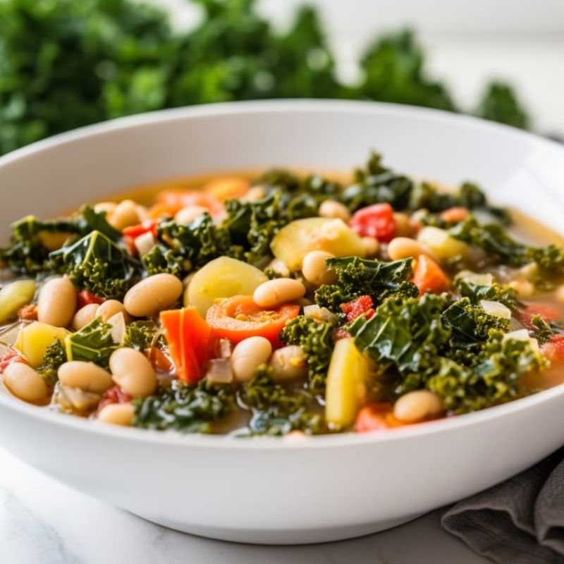 Hearty Vegetable And Bean Soup